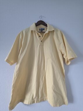 Jos. A. Bank Pale Yellow Polo Shirt